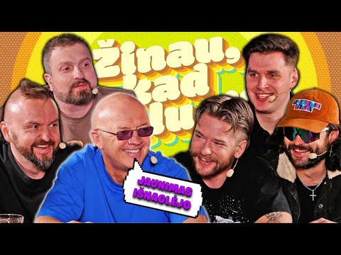 Grupė Čilinam Susipyksta su Komikais?! | ŽINAU, KAD MELUOJI #28