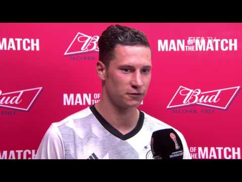 Julian Draxler: FIFA Man of the Match - Match 4: Australia v Germany