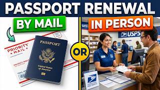Can you renew your U.S. passport at a post office