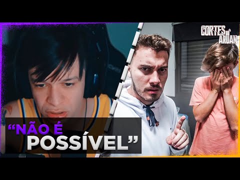 ELE FOI PEGO!!😱 | ARUAN REAGE A DESCOBRIMOS O VERDADEIRO DONO DA BEBIDA - Cortes do Aruan