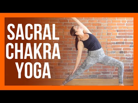 45 min Sacral Chakra Yoga - Yoga for HIPS Strength & Stretch
