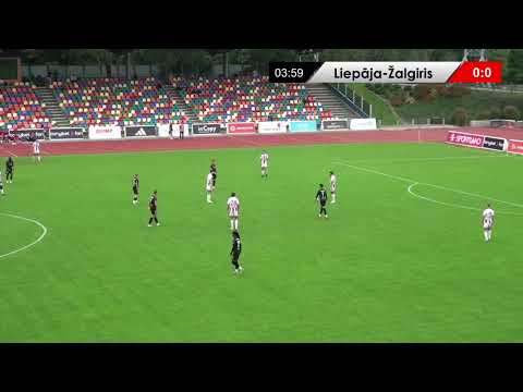 FK Liepāja vs Žalgiris, 2025.09.07, 1.puslaiks