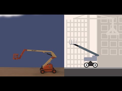 Straight Boom Lift v. Articulating Boom Lift