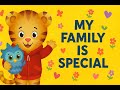 My Family Is Special Daniel Tiger Read Aloud Bedtime Story Storytime With Playwithmome