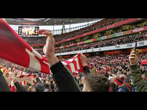 North London Forever: Arsenal v Liverpool 04/02/2024. - SOAK IT IN #arsenal #gopro