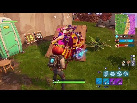 Fortnite Battle Royale - Season 6 Week 9 Challenges - All Carnival Clown Boards Locations Guide