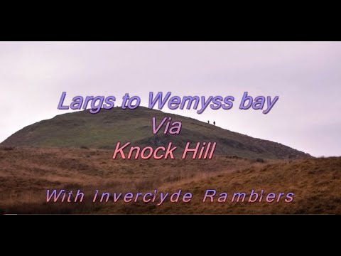 Largs to Wemyss bay via Knock Hill with Inverclyde Ramblers 190119