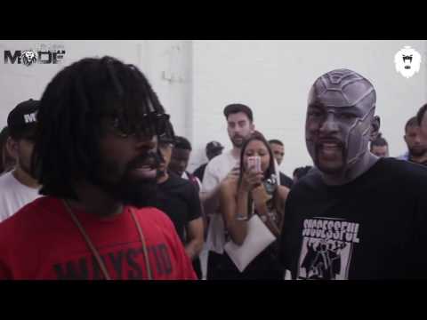 BMNY- Lu Cipher vs Spider J - RAP BATTLE