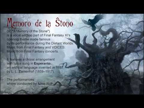 Memoro de la Ŝtono (Esperanto and English)