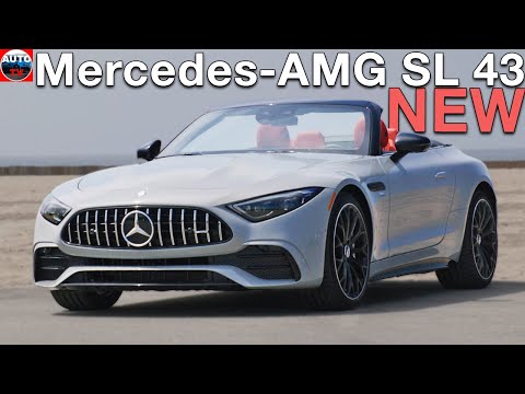 All NEW Mercedes-AMG SL 43 Roadster - REVIEW Driving, exterior & interior