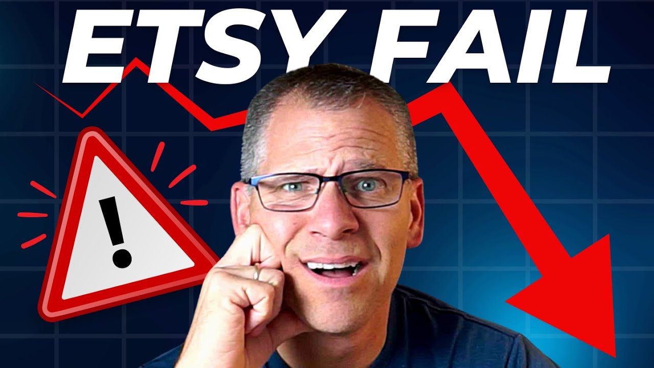 5 RED FLAGS Why Your ETSY Shop Is Failing (How To Fix)