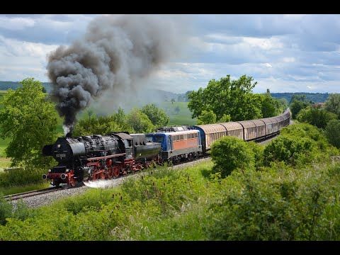 Fotozug und Plandampf am 24.05.22 – "Die Bundesbahnzeit im Ries"