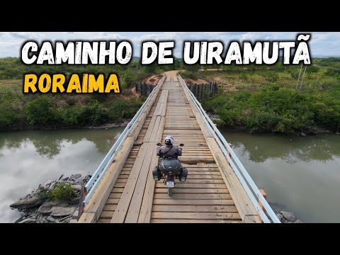 EP-45  Uiramutã | Estrada mais desafiadora de Roraima #viagemdemoto 