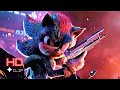Sonic The Hedgehog 3 2024 First Encounter With Shadow Tokyo Fight Scene HD Movie Clip