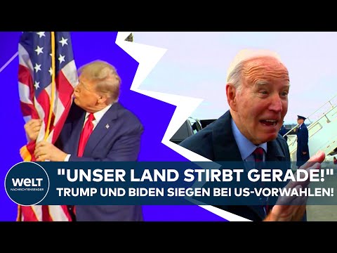 US-VORWAHLEN: "Klar, warum das Super Tuesday heißt!" Trumps und Bidens Kampf ums Weiße Haus!