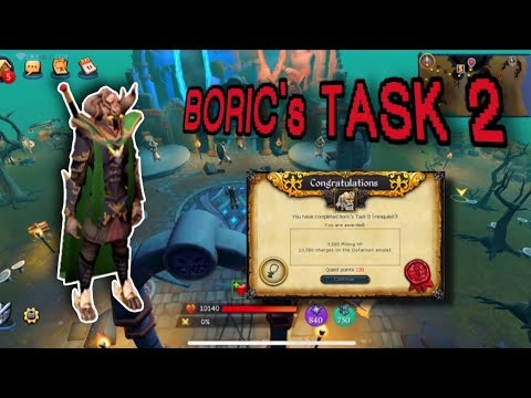 Completing Boric’s Task 2 (EASY mini quest!) on RuneScape RS3 