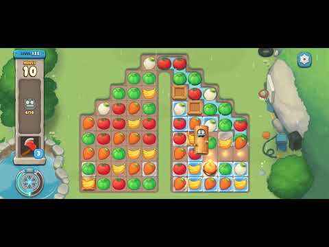 [Gameplay] We Bare Bears Match3 - Level 125 (No Boosters)