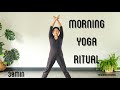 Morning Yoga Ritual Intention Wake The Body Gently 30min
