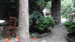 Gardens at hotel Emzoe, Istanbul