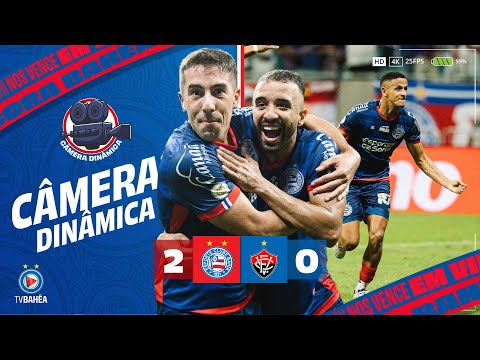 CÂMERA DINÂMICA - BAHIA 2 x 0 VITÓRIA - BRASILEIRO (11/08/24)