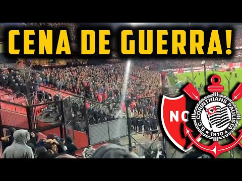 GUERRA NA ARQUIBANCADA! NEWELL'S OLD BOYS 0X0 CORINTHIANS