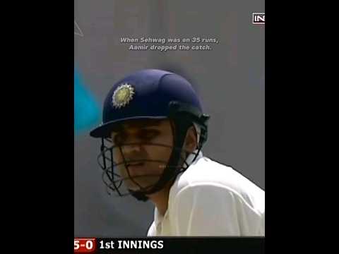 Virender Sehwag triple century vs pakistan 🇵🇰🤯...