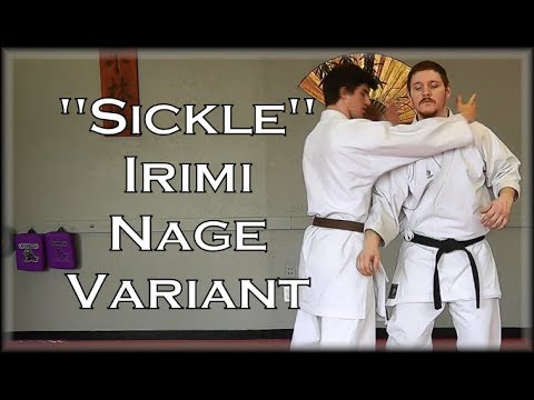 Waza Wednesday 11/28/18 - "Sickle" (Irimi Nage Variant)