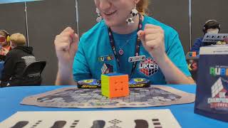48.04 PR 3BLD single, and 57.54 PR 3BLD mean | Rubik's UK Championship 2025