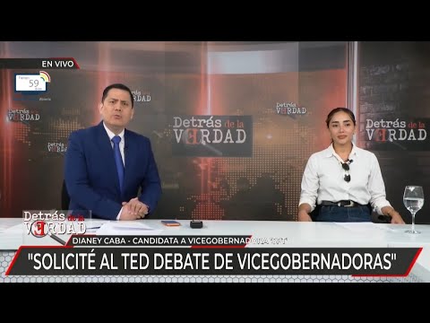 Dianey Caba pide al TED debate público entre candidatas a vicegobernadoraLa candidata a vicegobernad
