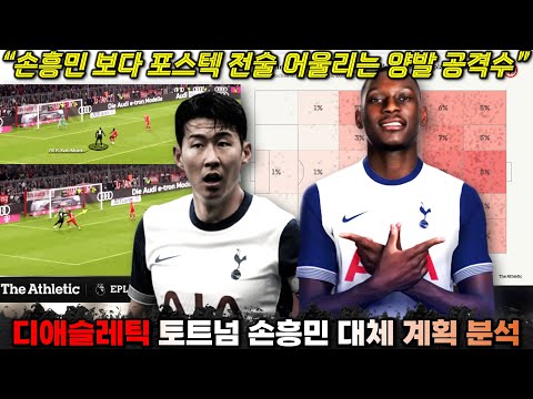 토트넘 무아니 영입 추진은 손흥민 매각 예고?! 빠른 양발 골잡이 (디애슬레틱 분석 풀버전 해설)