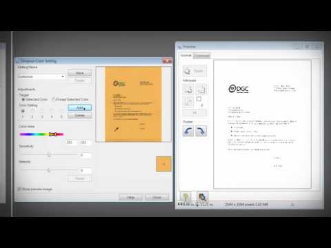 Document Capture Pro Tutorial #8 - Advanced Color Controls