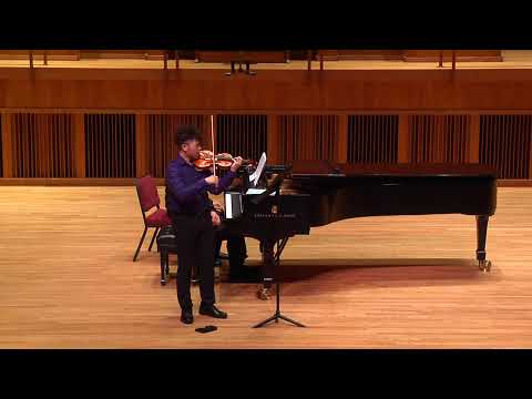 Degree Recital: Kuan Chieh Peng, violin