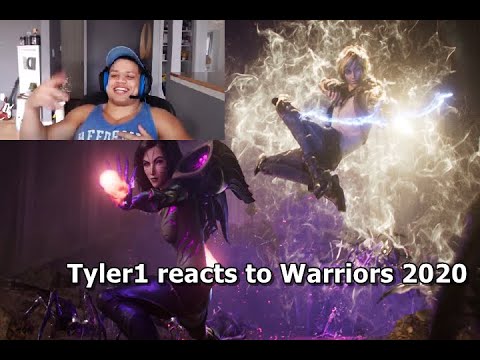 Tyler1 reacts to Warriors LoL new cinematic 2020