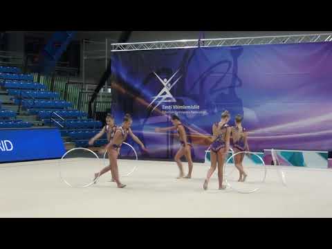 Eesti MV 2019, RG,Junior,SK Nord, 5 hoops