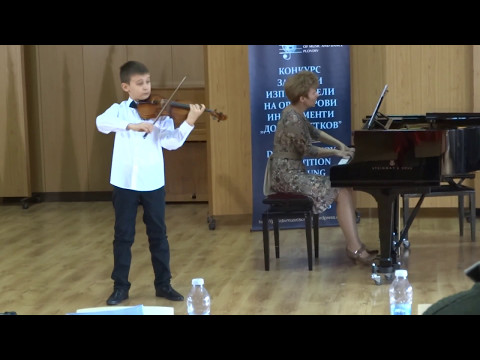 Todor Popov- Chant /Ch. de Beriot Violin Concerto No.9 in A minor, Op.104, 1 mov. - Viktor Kostov