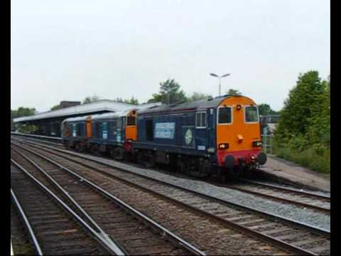 DRS 20 Convoy 0Z86 Carlisle-Eastleigh. 13/05/09