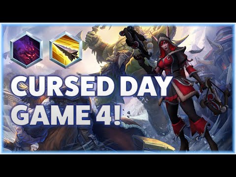 Valla Strafe - CURSED DAY GAME 4! - Grandmaster Storm League
