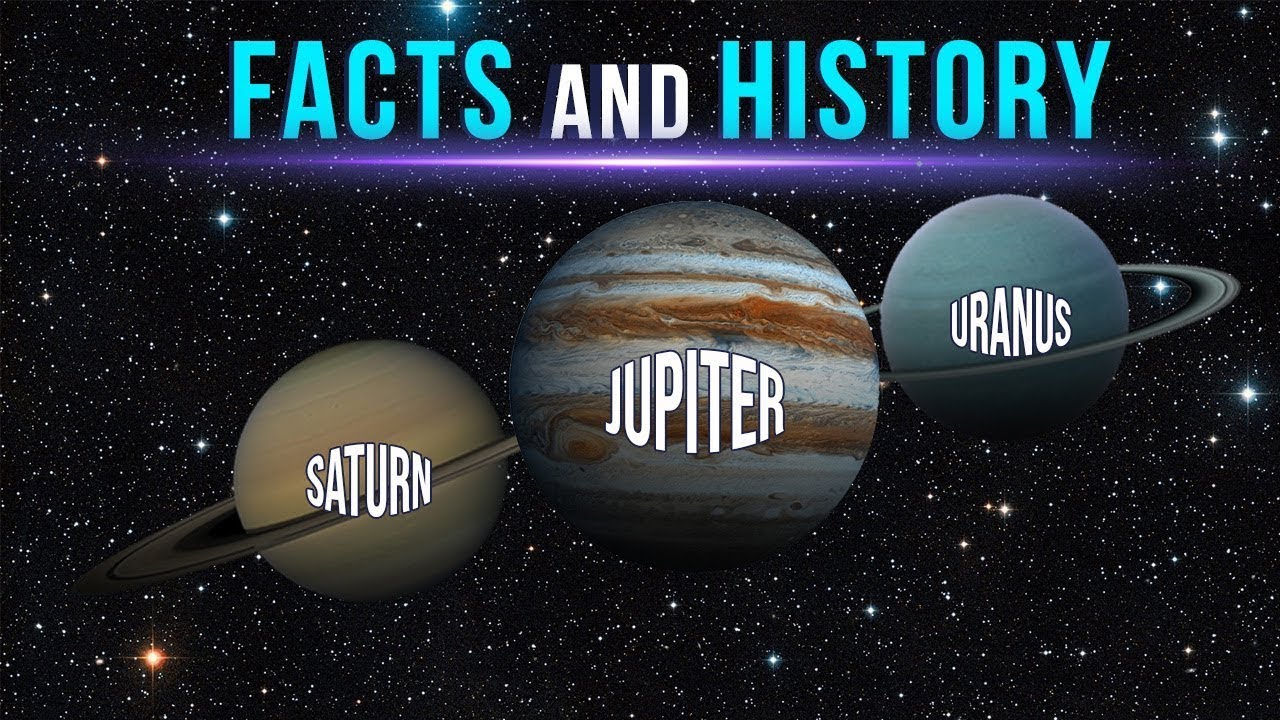 Jupiter - Saturn - Uranus: Facts and History | 4K
