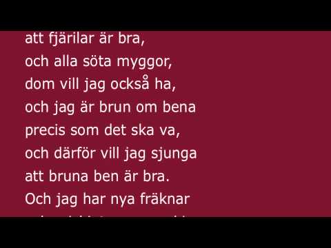 Pippis Sommarvisa video