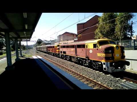 Australian Streamliners / Lilac City Festival Heritage Train passing Padstow