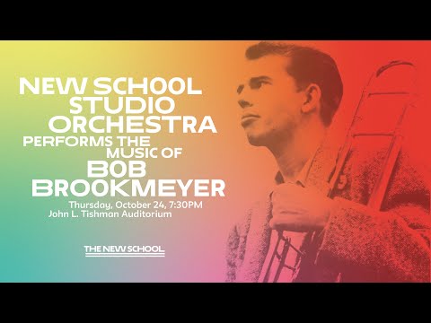 New School Studio Orchestra Performs the Music of Bob Brookmeyer
