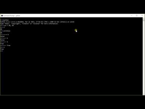 Kurs Python - 08 - Wartości logiczne TRUE FALSE w Python 3