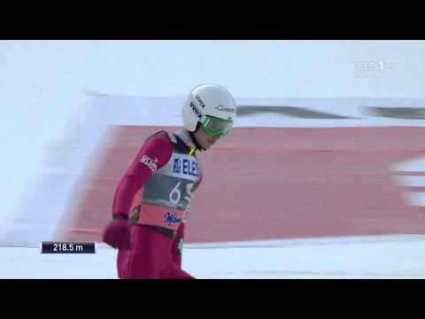Klemens Murańka - 218,5 m - Planica 2015 - II seria [HD]