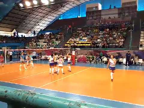 SUPER LIGA FEMININA DE VÔLEI - 2016 - 2017  VÔLEI NÉSTLE VS CAMPONESA MINAS  2  SET