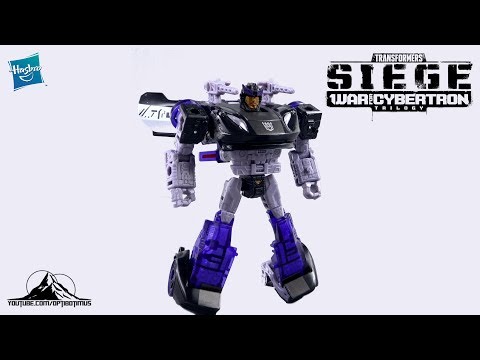 Transformers Siege Deluxe Class BARRICADE Video Review