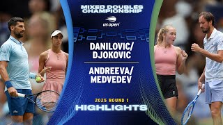 Download lagu Djokovic/Danilovic vs. Medvedev/Andreeva Highlights | 2025 US Open Round 1 mp3 Download lagu Djokovic/Danilovic vs. Medvedev/Andreeva Highlights | 2025 US Open Round 1 mp3