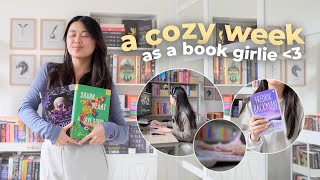 a cozy week 💕 (I have a job... kind of? + book mail + cozy catchups)