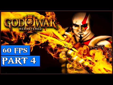 God Of War 3 Remastered Gameplay Walkthrough Part 4 (PS4) - 1080p 60fps - No Commentary