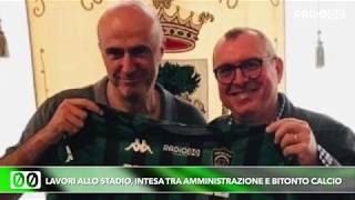 Lavori allo stadio, intesa tra amministrazione e Bitonto Calcio