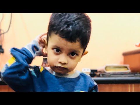 first Ice cream of his life. Hashim